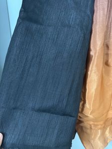 RACHNA Poly Chiffon Brown Ombre Saree