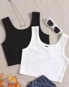 Women And Girl Crops Top