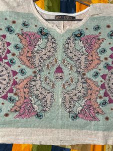 Kaftan casual printed top
