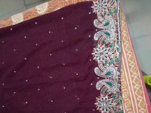Sequence Work Saree