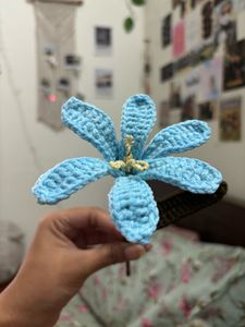 Crochet Flower 🪻🦋🩵✨