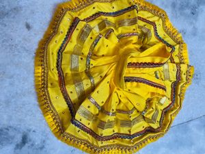Laddu Gopal Fancy Dress Colours Yellow Only 1 Dres