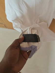 Tommy Hilfiger Authentic White Polo For Sale