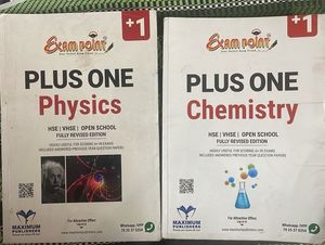 Plus One Physics & Chemistry Books