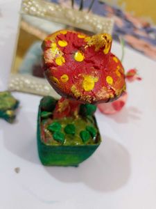 Handmade Mushroom Figurine