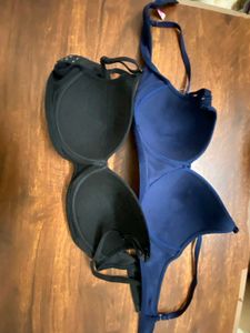 Gently used 2 padded bras - 40B