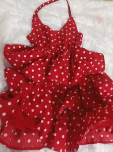 Red Polka Dot Dress