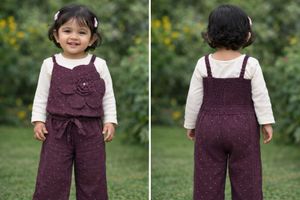 Cute Purple Jumpsuit
