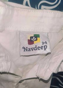 Vintage White Button-Down