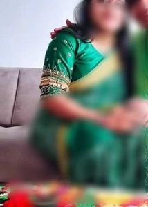 Green khatwork Blouse