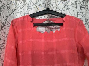 Georgette Kurta With Dupatta