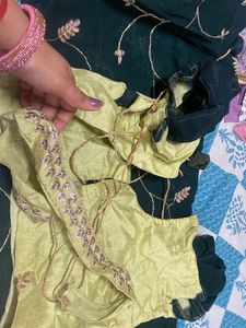 Beautiful Saree With Designer Blouse
