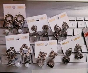 Jhumka Earrings set of Six