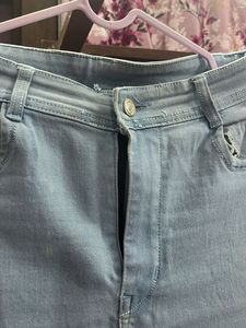 Ice Blue Skinny Jeans