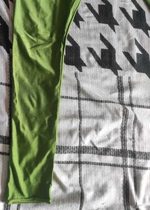 Stretchable Green Leggings
