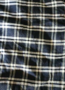 Stylish Plaid Shirt And Graphic Tee Combo