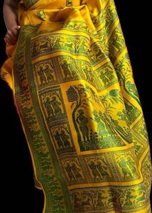 Price Drop - Baluchari Saree Golani Woven Palla