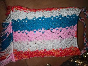 Handmade Crochet Sling Bag (handmade)