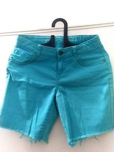 Blue Denim Shorts