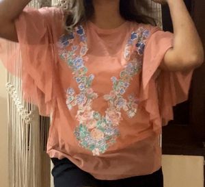 Zara Sheer Top - New