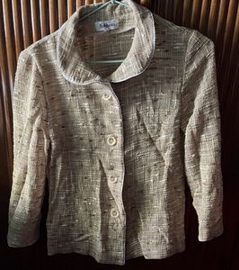 Women Jute Khaki Shrug