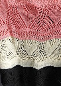 Colourblock Crochet Butterfly Top