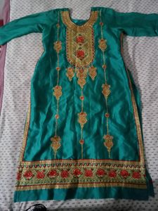 Beautiful 🥰 Work Kurta With Sharara