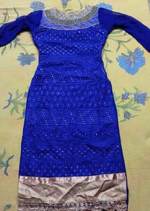 Long Kurta And Skirt Dress