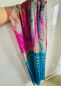 Colorful Beads Detail Dupatta