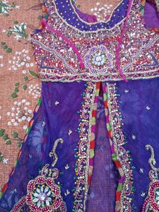 Ethnic motifs Dress With Dupatta For (Girl