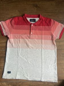 Striped CK Unisex Polo T-Shirt