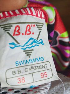 One Piece Leg Suit (Swim wear) Size 38
