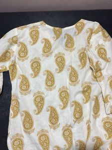 Elegant Paisley Print Kurti