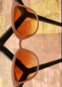 Retro Peach Sunglasses