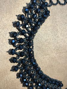 Black Beaded Choker