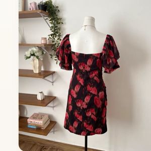 Reclaimed Vintage Floral Ruched Dress
