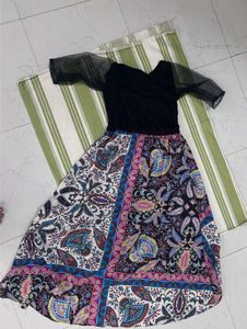 Express Paisley Hi-Lo Dress