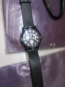 Black Fashion Watch
