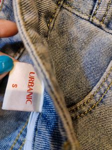 Torn Straight Jeans