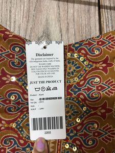 Elegant Paisley Print Ethnic Gown set