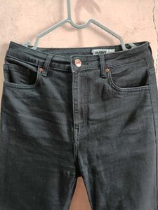 Outryt By Azorte Black Bootcut Jeans
