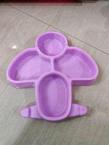 Aeroplane plastic Kids Plate