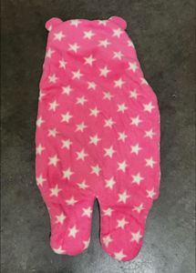 Pink Starry Baby Sleeping Bag