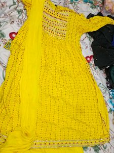 Yellow Kurta Set