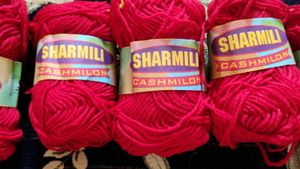 5 Pc Red Woolen Thread