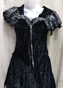 Black Velvet Dress