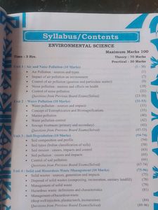 Environment Science Class 12th Jkboard Cbse Jkbose