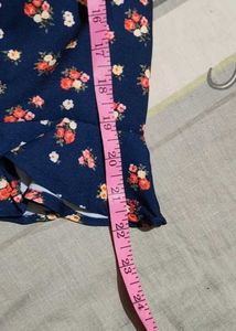 Floral Print Tie-Front Cardigan/Shrug
