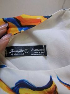 korean Floral Print Dress