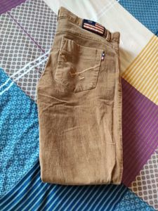 U.S Polo Assn. Brown Corduroy Pants